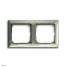 Рамка двойная ABB Basic 55, шампань 1725-0-1502 Рамка двойная ABB Basic 55, шампань 1725-0-1502