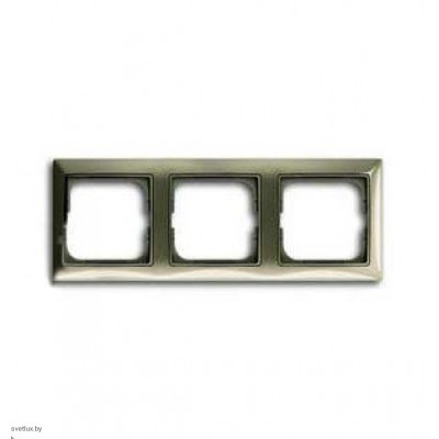Рамка тройная ABB Basic 55, бежевая 1725-0-1528