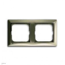 Рамка двойная ABB Basic 55, бежевая 1725-0-1527 Рамка двойная ABB Basic 55, бежевая 1725-0-1527