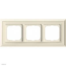 Рамка ABB Dynasty трехместная (слоновая кость) 1754-0-4602