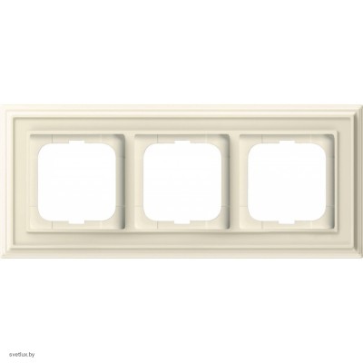 Рамка ABB Dynasty трехместная (слоновая кость) 1754-0-4602