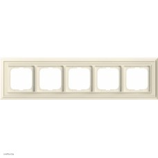 Рамка ABB Dynasty пятиместная (слоновая кость) 1754-0-4604 Рамка ABB Dynasty пятиместная (слоновая кость) 1754-0-4604
