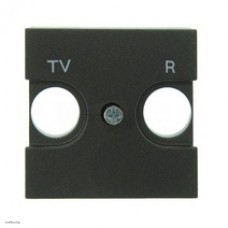 Розетка TV-R без фильтра Zenit (антрацит) 8150 + N2250.8 AN