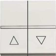 Выключатель жалюзи без фиксации  ABB Zenit (Белый) N2244 BL