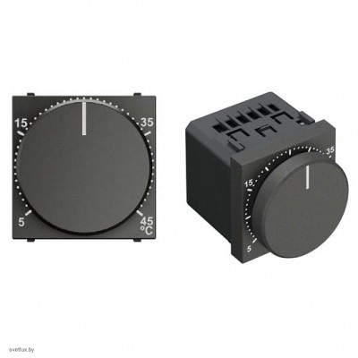 Терморегулятор для теплого пола Zenit (антрацит) N2240.3 AN