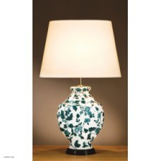 Основание для настольной лампы Elstead LUI/TEAL FLOWERS (Абажур не включен)