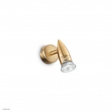 Светильник Ideallux ALFA AP1 OTTONE SATINATO 119793 Светильник Ideallux ALFA AP1 OTTONE SATINATO 119793