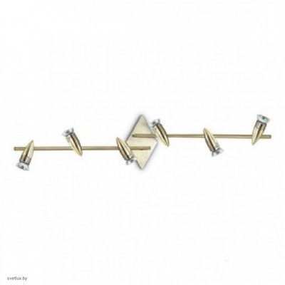 Светильник Ideallux ALFA PB6 OTTONE SATINATO 119854
