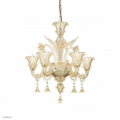 Светильник Ideallux ANTONIETTA SP5 AMBRA 137377