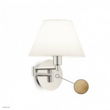 Светильник Ideallux BEVERLY AP1 OTTONE SATINATO 140247