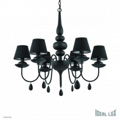 Светильник Ideallux BLANCHE SP6 NERO 111872