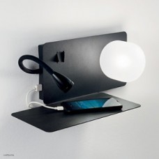 Светильник Ideallux BOOK-2 AP2 NERO 174846