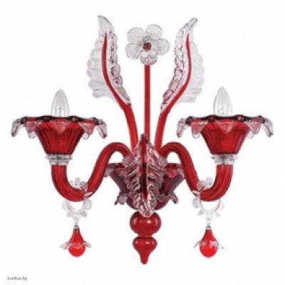 Светильник Ideallux CA VENDRAMIN AP2 ROSSO 093635
