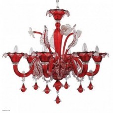 Светильник Ideallux CA' VENDRAMIN SP6 ROSSO 095646 Светильник Ideallux CA' VENDRAMIN SP6 ROSSO 095646