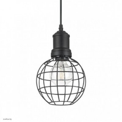 Светильник Ideallux CAGE SP1 ROUND NERO 129235