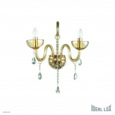 Светильник Ideallux CANALETTO AP2 AMBRA 114538