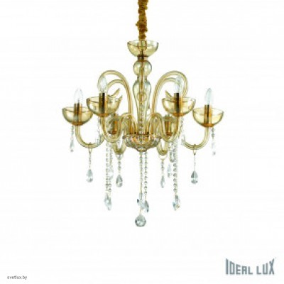 Светильник Ideallux CANALETTO SP6 AMBRA 114521