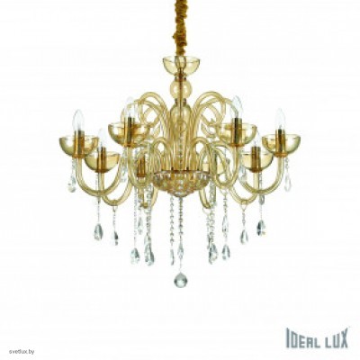 Светильник Ideallux CANALETTO SP8 AMBRA 114514