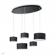 Светильник Ideallux EKOS SP5 NERO 140421 Светильник Ideallux EKOS SP5 NERO 140421