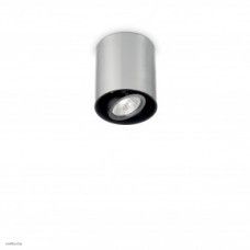 Светильник Ideallux MOOD PL1 SMALL ROUND ALLUMINIO 140865