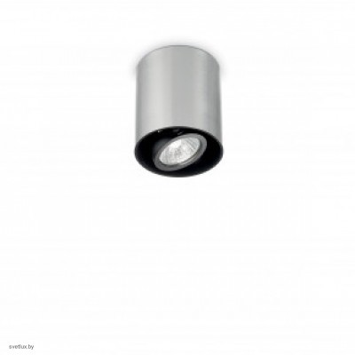Светильник Ideallux MOOD PL1 SMALL ROUND ALLUMINIO 140865