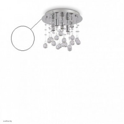 Светильник Ideallux MOONLIGHT PL5 BIANCO 164946