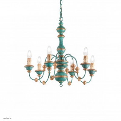 Светильник Ideallux PISA SP6 BLU 093550
