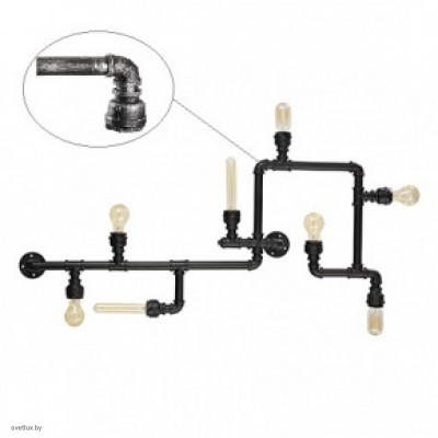 Светильник Ideallux PLUMBER PL8 VINTAGE 175331