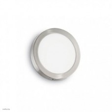 Светильник Ideallux UNIVERSAL AP1 12W ROUND NICKEL 141367 Светильник Ideallux UNIVERSAL AP1 12W ROUND NICKEL 141367