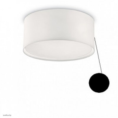 Светильник Ideallux WHEEL PL3 NERO E ORO 158556