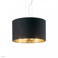 Светильник Ideallux WHEEL SP3 NERO E ORO 158631 Светильник Ideallux WHEEL SP3 NERO E ORO 158631