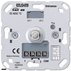 KNX роторный сенсор со встроенным шинным сопряжением DS4092TS