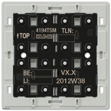 KNX кнопочный модуль «универсальный», 4 группы 4194TSM KNX кнопочный модуль «универсальный», 4 группы 4194TSM