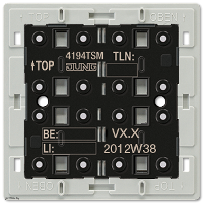KNX кнопочный модуль «универсальный», 4 группы 4194TSM