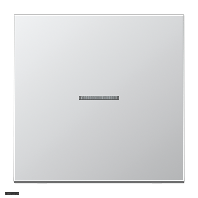 Jung LS 990 Алюминий клавиша 1-я с подсветкой AL2990KO5