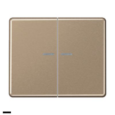 Jung SL 500 Бронза клавиша 2-я с подсветкой SL595KO5GB