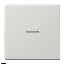 Jung LS 990 Светло-серый клавиша 1-я с подсветкой LS990KO5LG