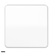 Jung CD 500/CD plus клавиша для выключателя и кнопки; белая CD590WW