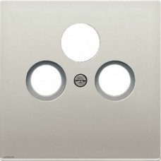 Jung LS 990 Алюминий накладка TV-SAT-FM розетки AL2990SAT