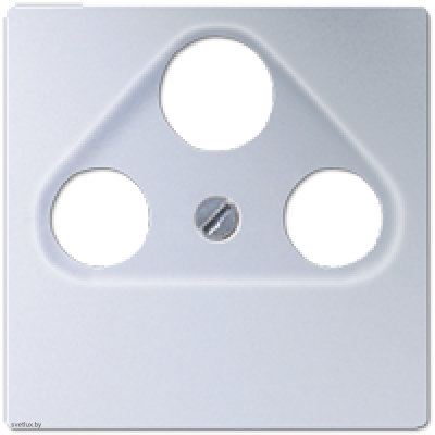 Jung A 500 Алюминий накладка TV-SAT-FM розетки A561PLSATAL
