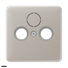 Jung CD 500/CD plus крышка для SAT-TV-розетки; платина CD561SATPT