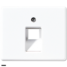 Jung SL 500 Бронза накладка 1-ой наклонной ТЛФ/комп розетки SL569-1UAGB