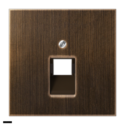 Jung LS 990 накладка на UAE-розетки, Антик ME2969-1UAAT