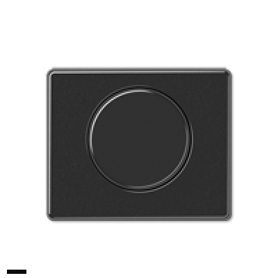 Jung SL 500 черная накладка поворотного светорегулятора SL1540SW