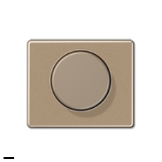 Jung SL 500  накладка роторного механизма золото-бронза SL1540GB