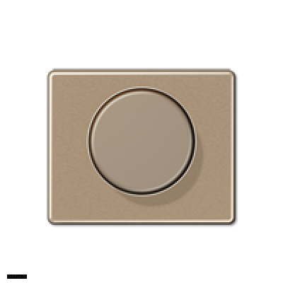 Jung SL 500  накладка роторного механизма золото-бронза SL1540GB