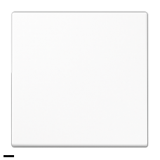 Jung LS 990 Бел накладка светорегулятора/выключателя нажимного LS1561.07WW