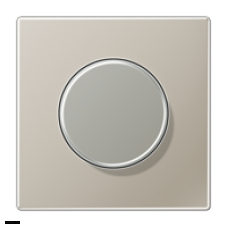 Jung LS 990 нержавеющая сталь накладка светорегулятора поворотного ES1940