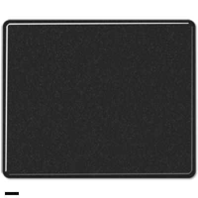 Jung SL 500 черная накладка светорегулятора/выключателя нажимного SL1561.07SW