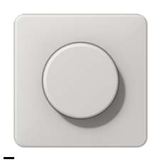 Jung CD 500/CD plus накладка роторного механизма светло-серая CD1540LG